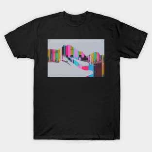 DONT CARE - Glitch Art Error Screen T-Shirt